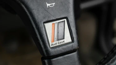 Audi Quattro - 'Audi Sport' steering wheel badge