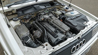 Audi Quattro - engine bay