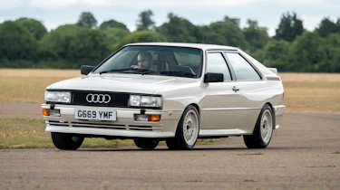 Audi Quattro - front cornering