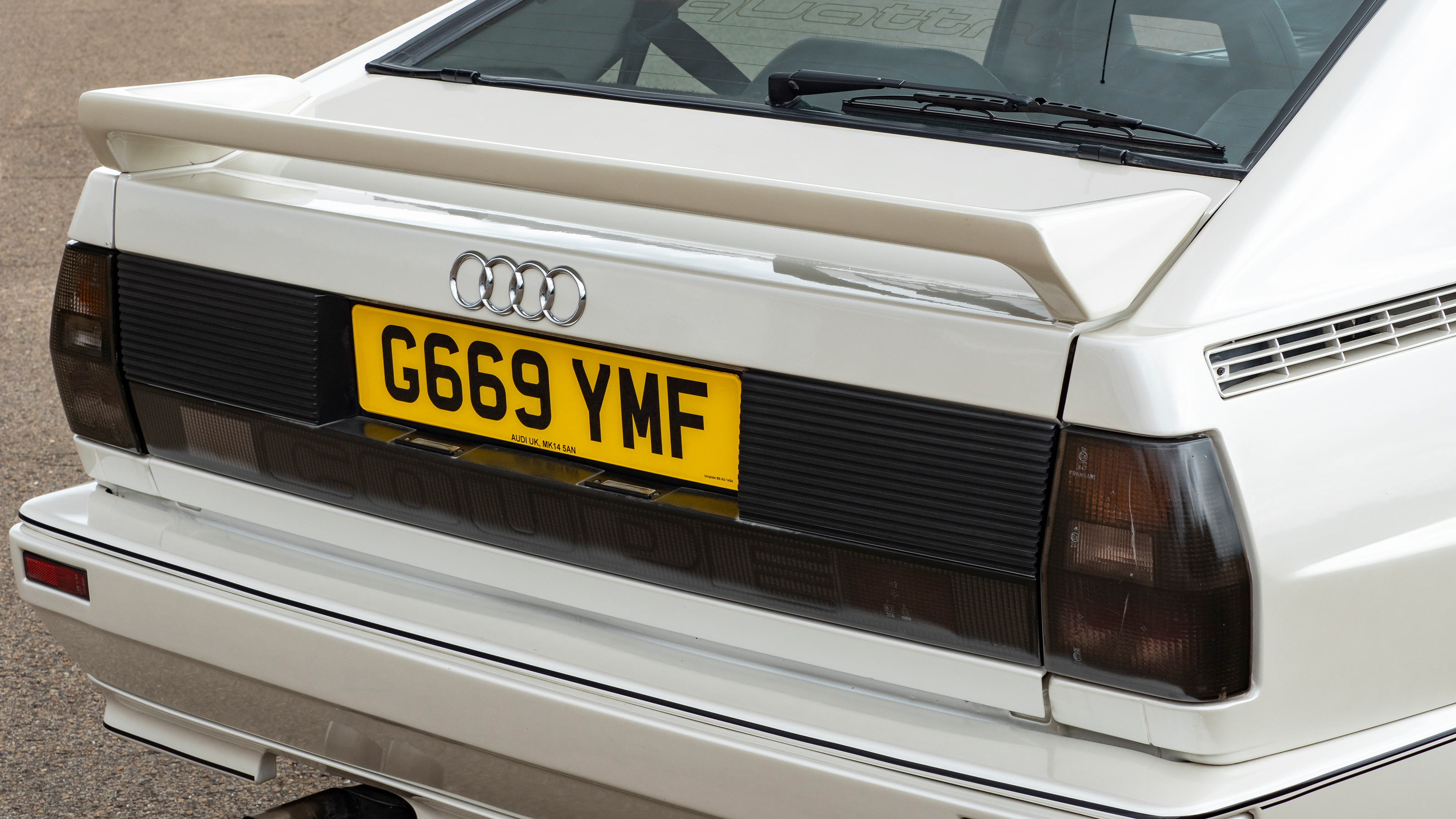 Audi Quattro - rear end