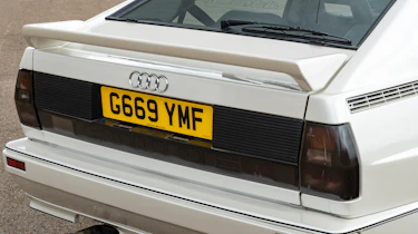 Audi Quattro - rear end