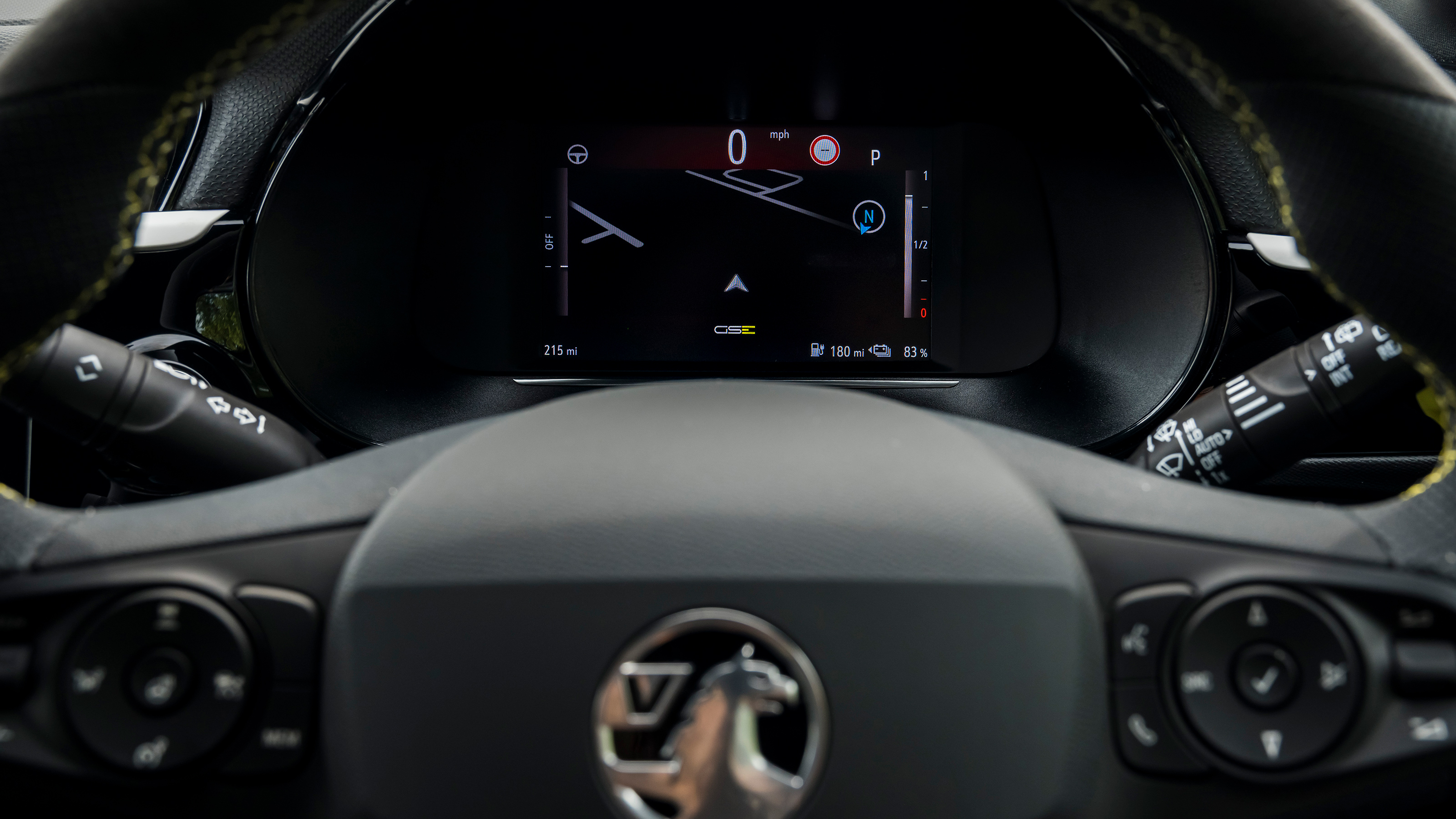 Vauxhall Corsa GSE dash