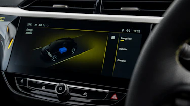 Vauxhall Corsa GSE display