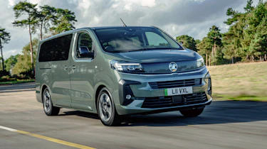 Vauxhall Vivaro Life Electric - front tracking