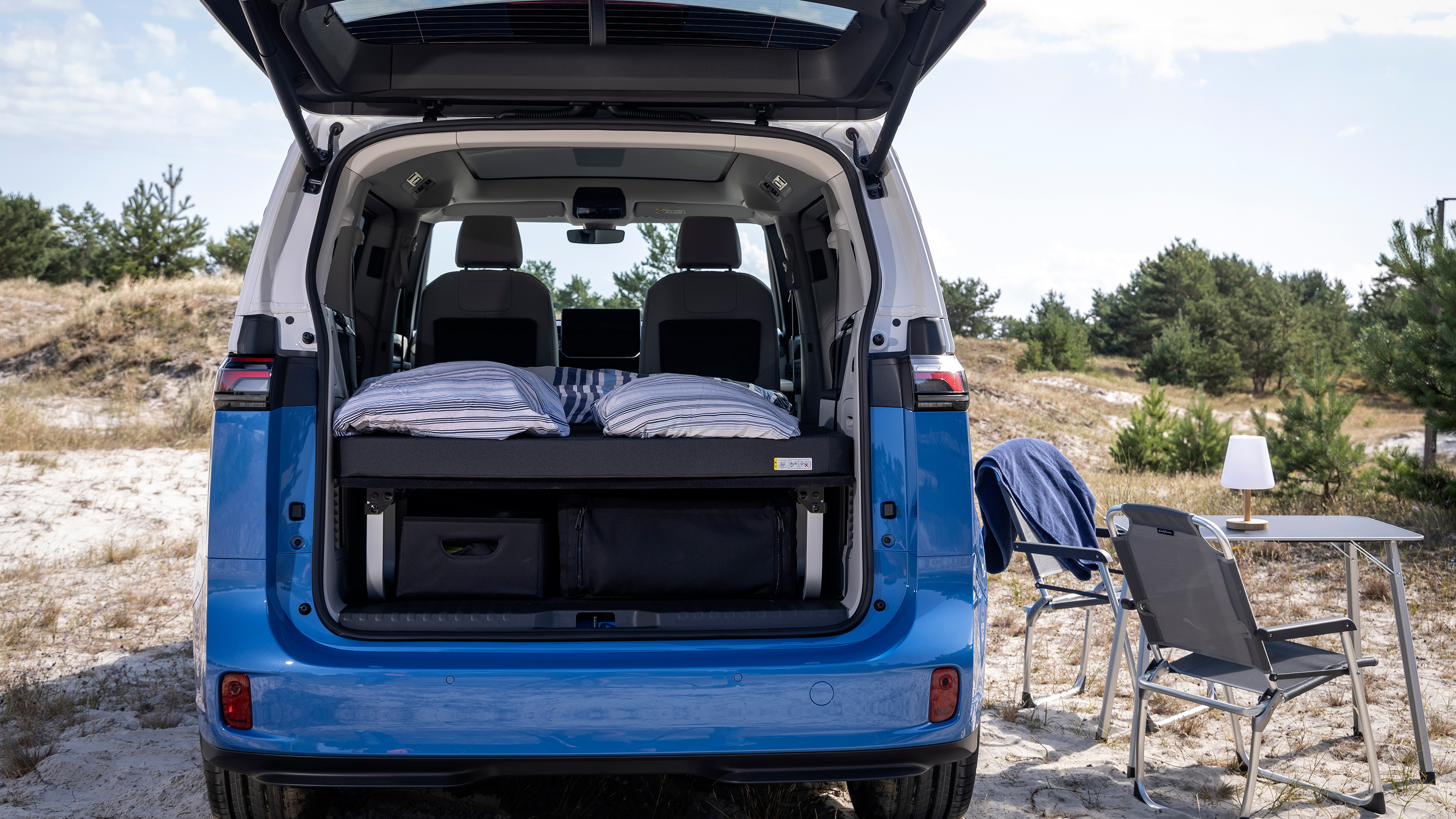New Volkswagen ID. California Cruise rear boot open