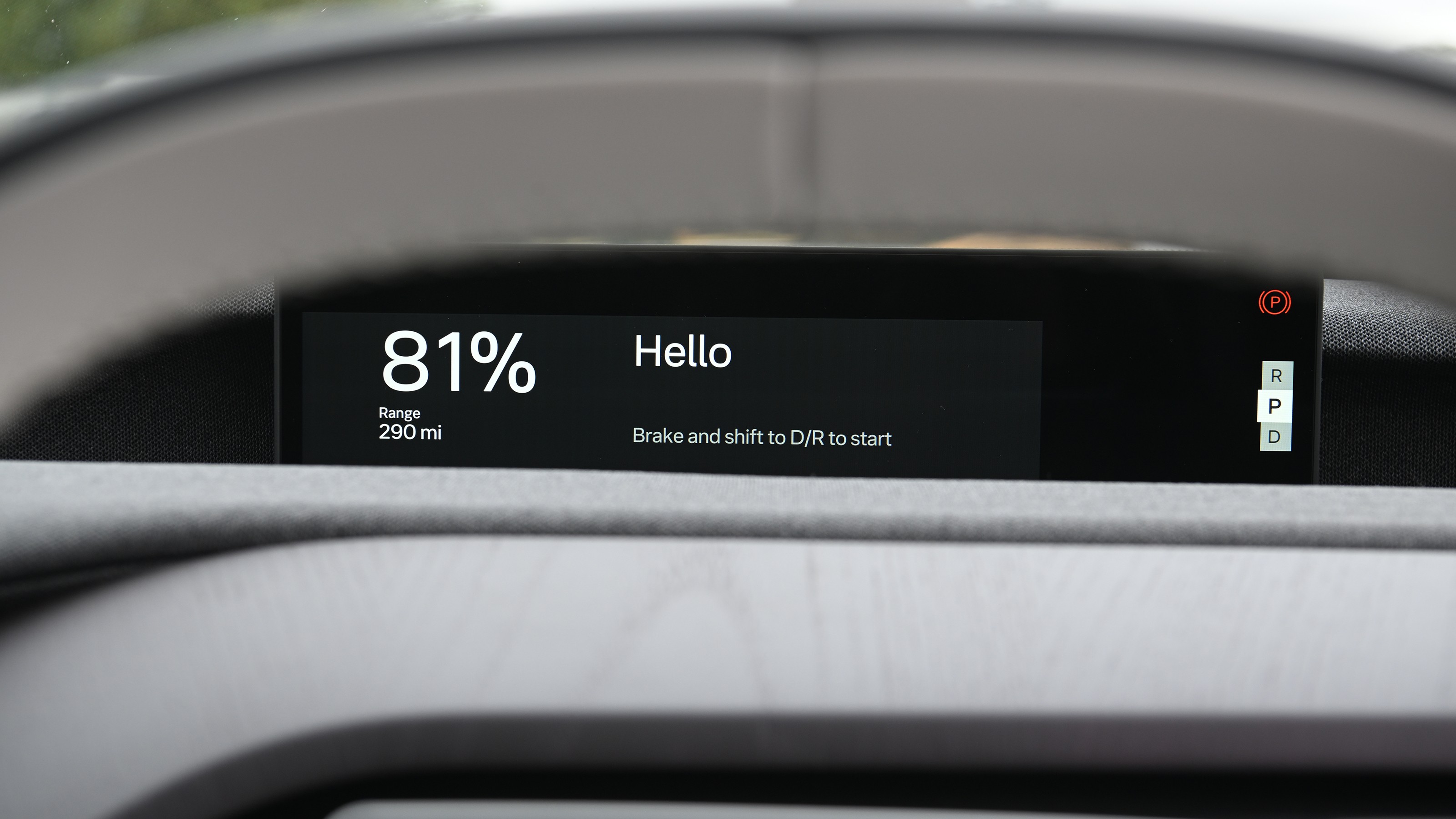 Volvo EX60 2026 - digital drivers display 