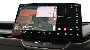 Volvo EX60 2026 - infotainment touchscreen
