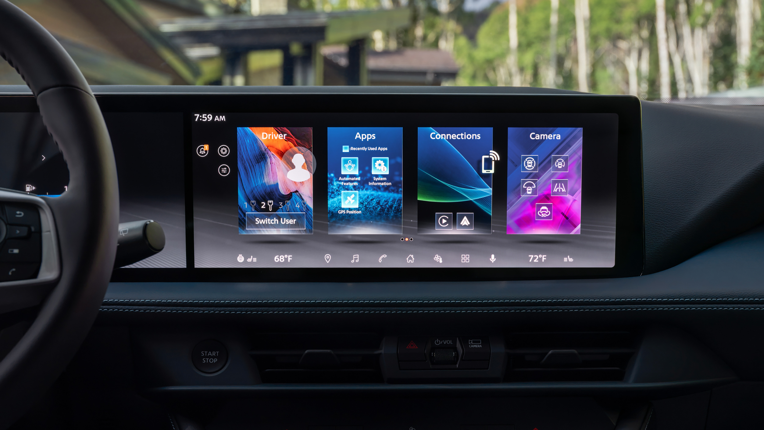 2027 Nissan Rogue Hybrid - infotainment