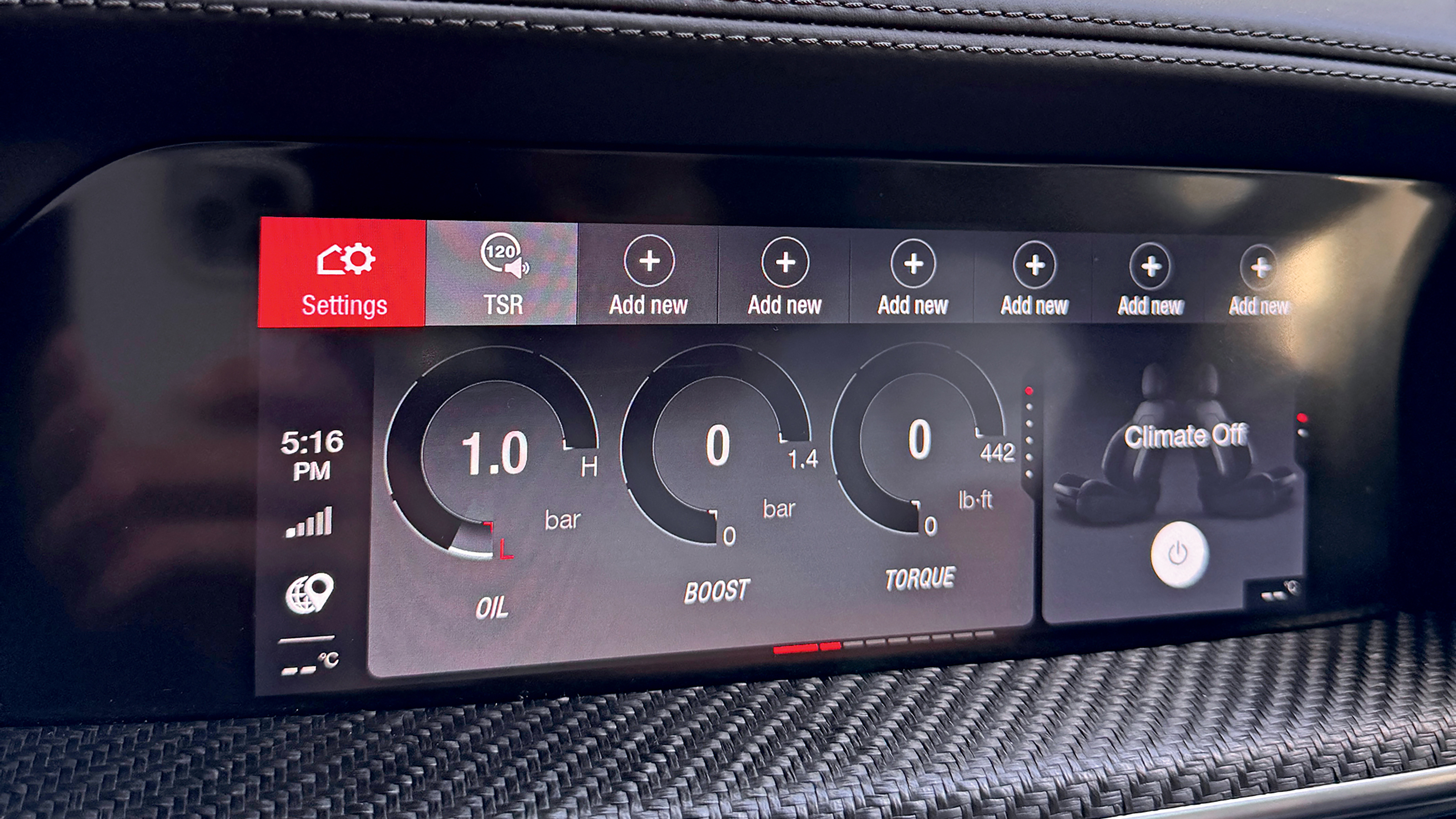 Alfa Romeo Stelvio Quadrifoglio - infotainment