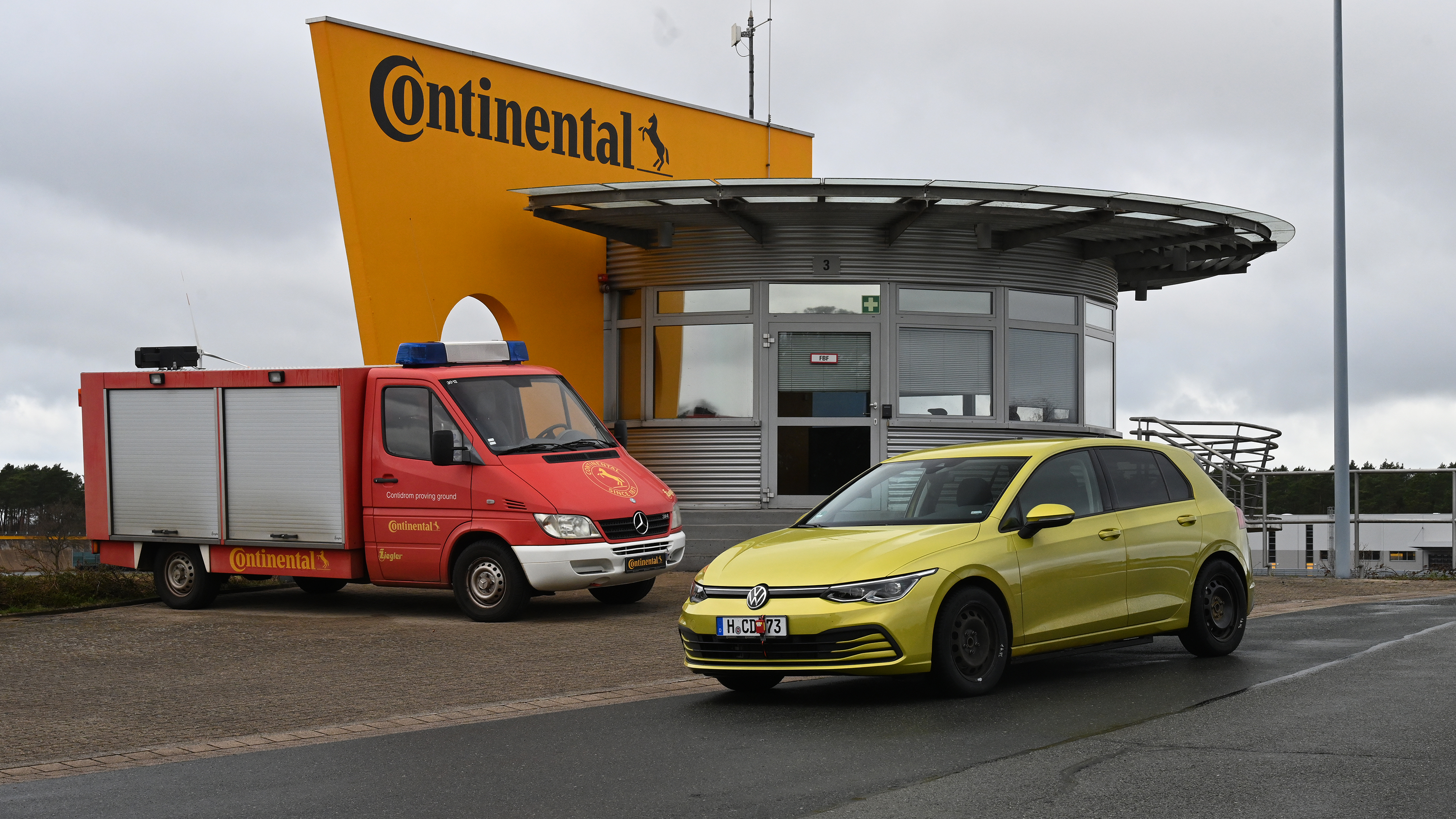 All Season tyre test - testing at Continental