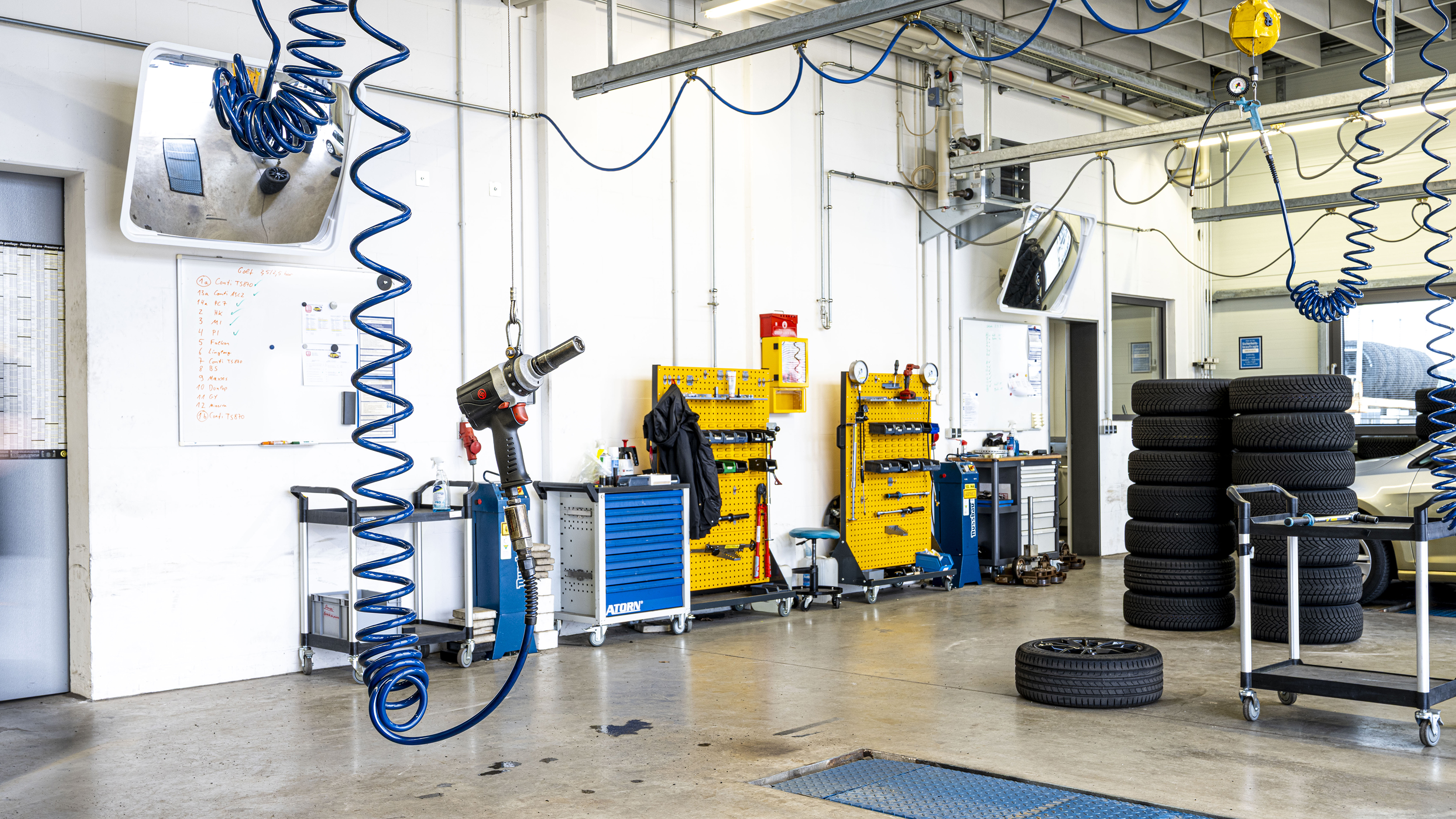 All Season tyre test - workshop