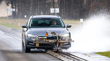 All Season tyre test - Skoda Octavia wet testing