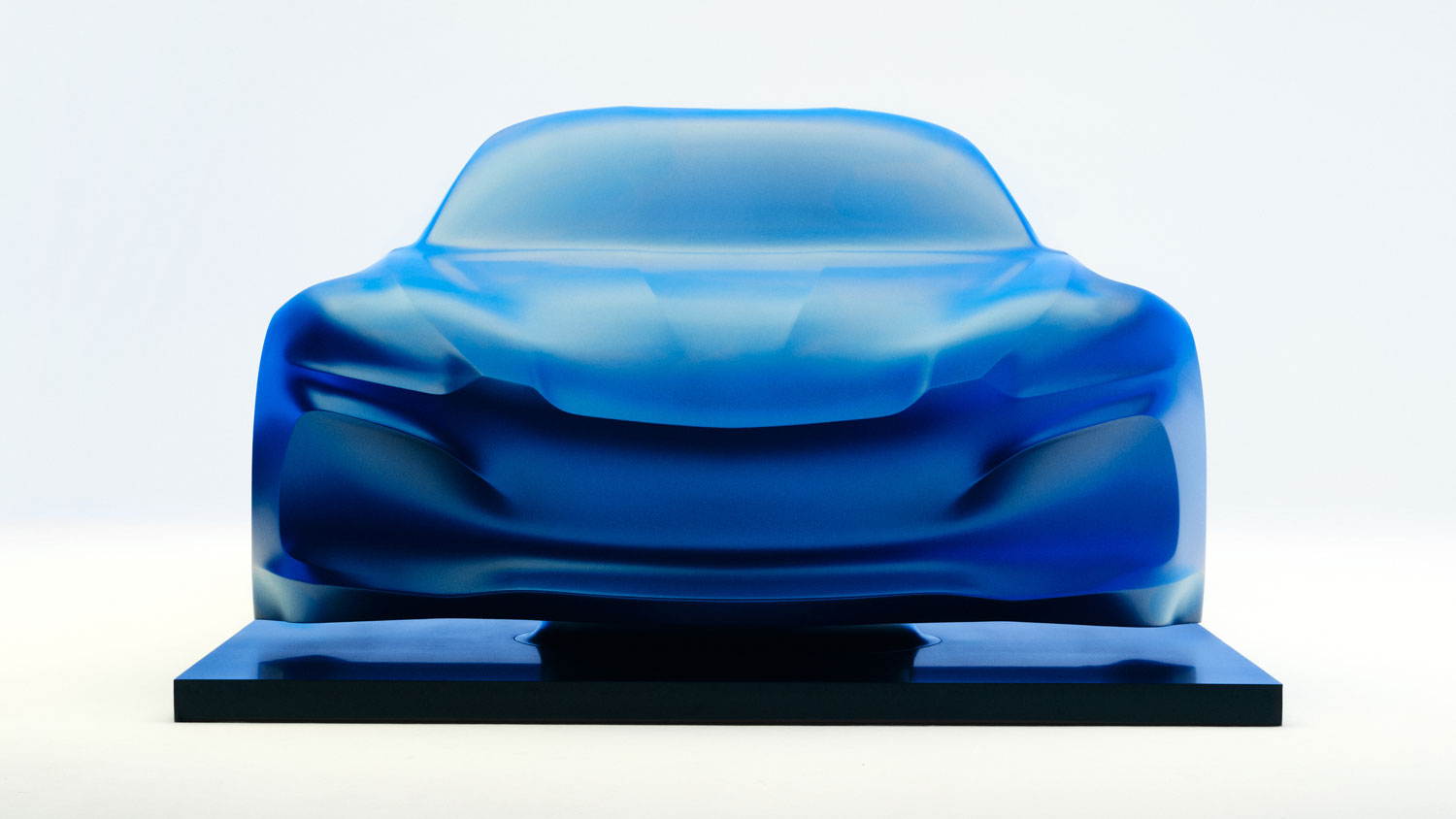 Alpine A110 sculpture - full front