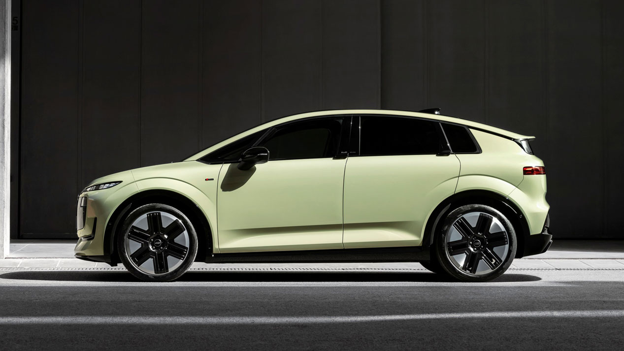 Audi A2 e-tron - side