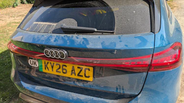 Audi A6 Avant e-tron dusty tailgate