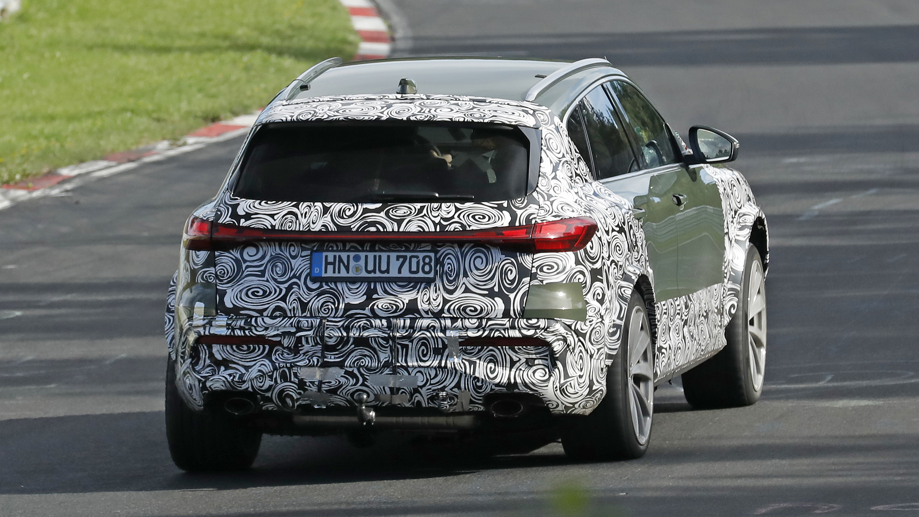 New Audi RS Q5 SUV - rear 
