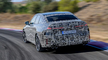 BMW M350 xDrive prototype - rear action