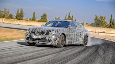 BMW M350 xDrive prototype - front drift