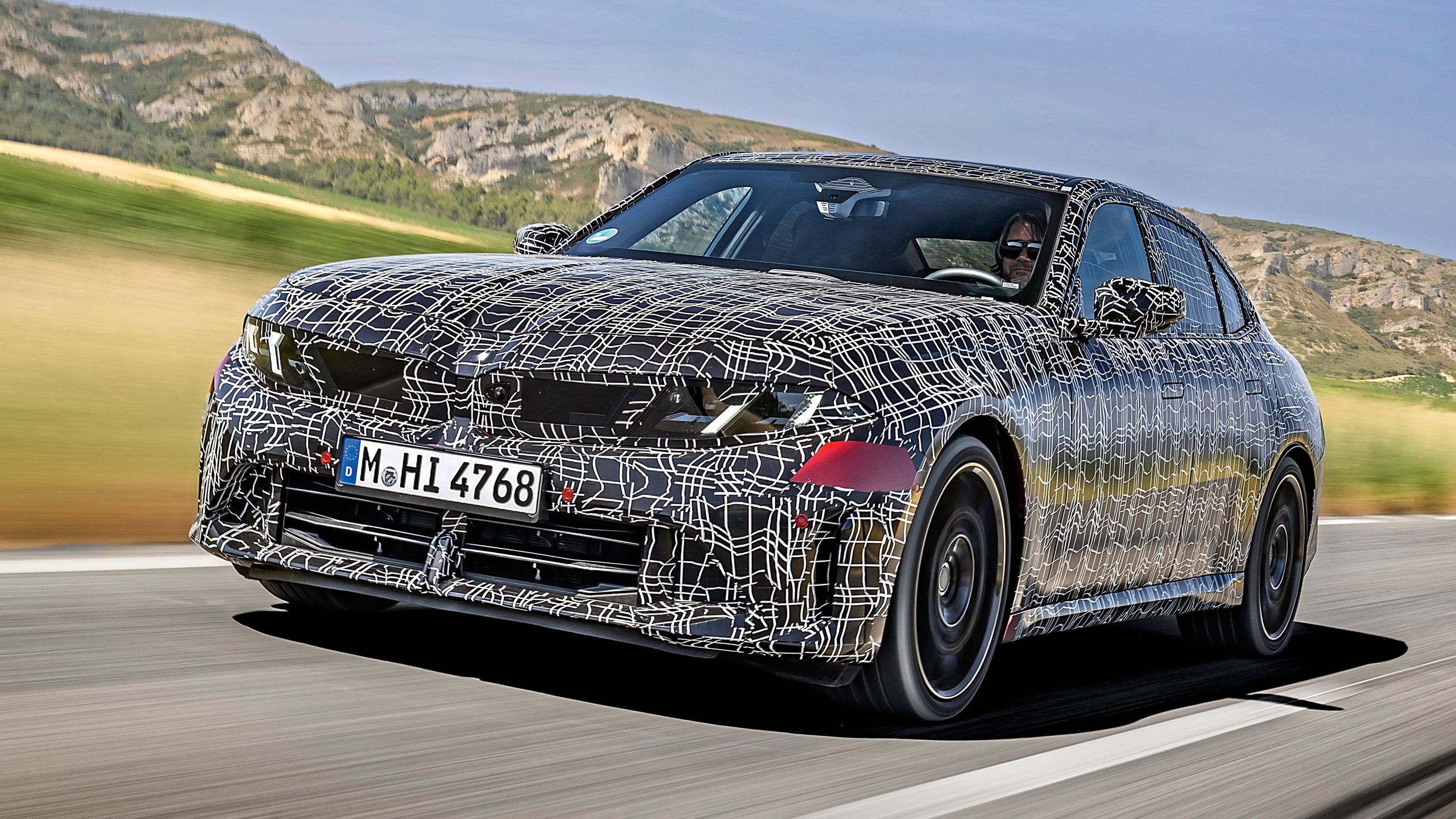 BMW M350 xDrive prototype - front
