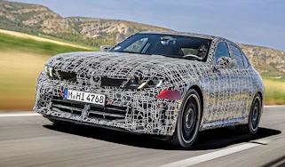 BMW M350 xDrive prototype - front