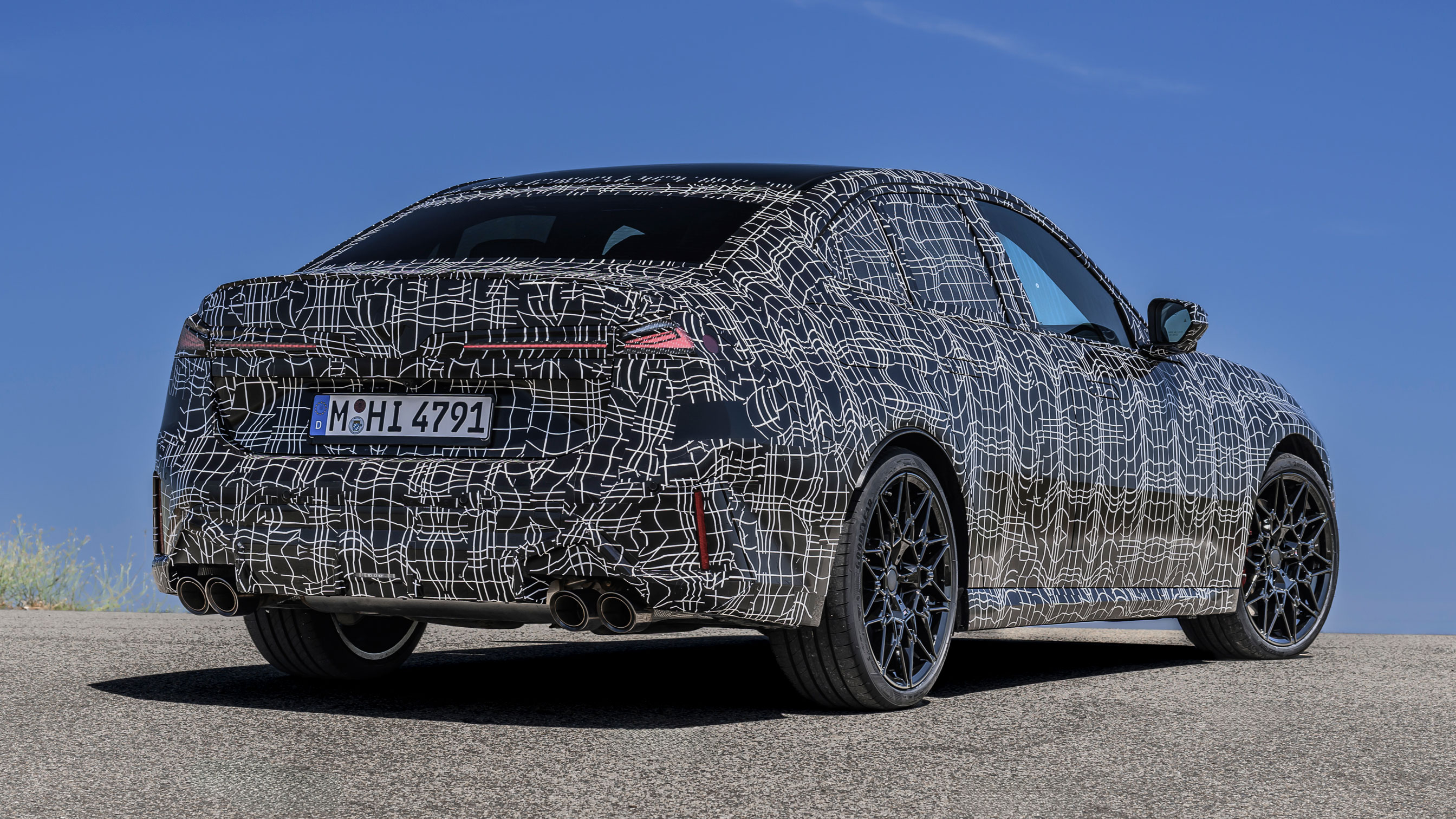 BMW M350 xDrive prototype - rear static