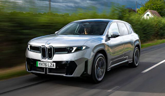 New BMW iX3 40 M Sport - front tracking