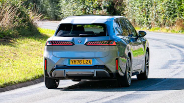 New BMW iX3 40 M Sport - rear tracking