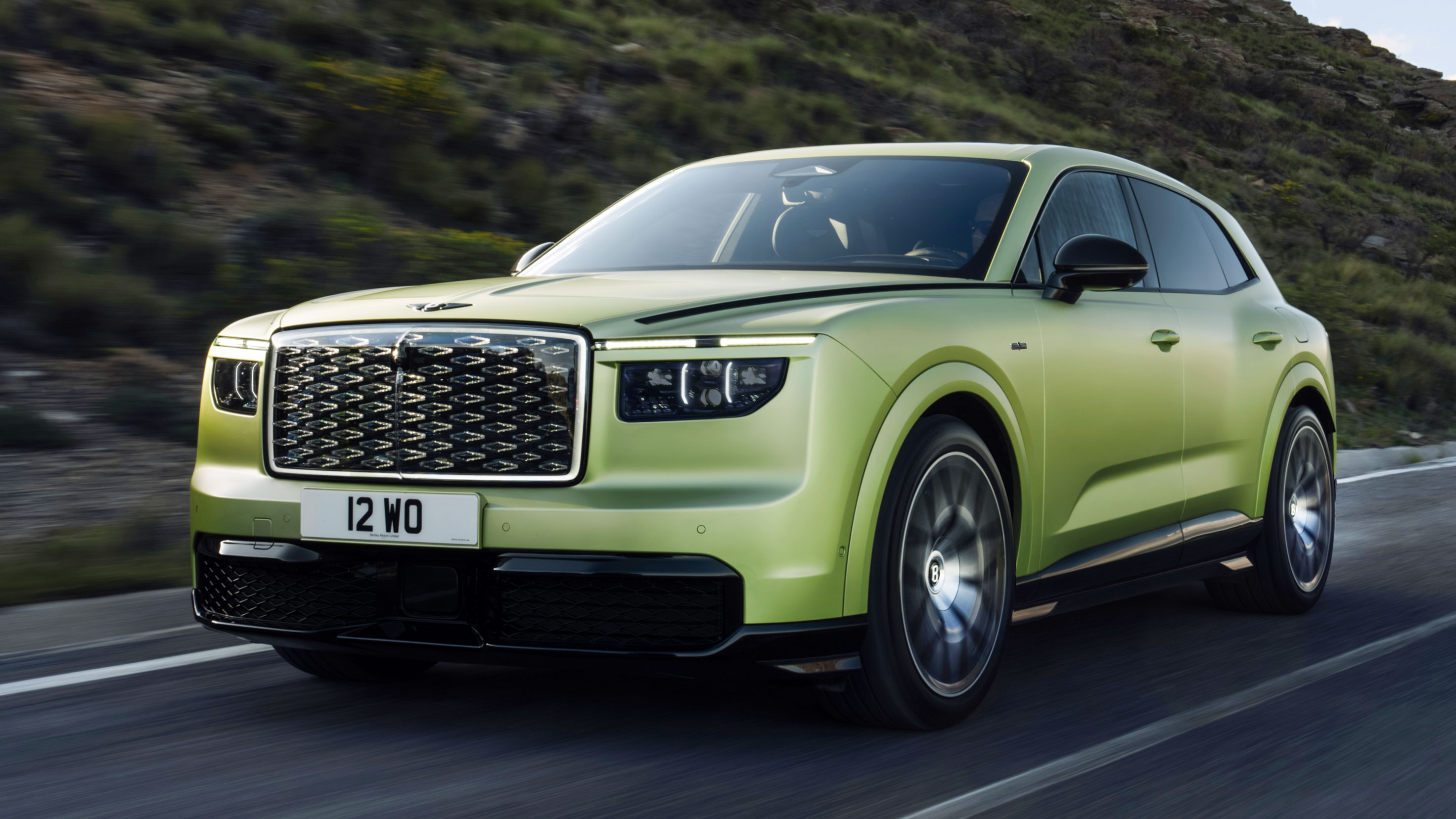 Bentley Torcal - front action