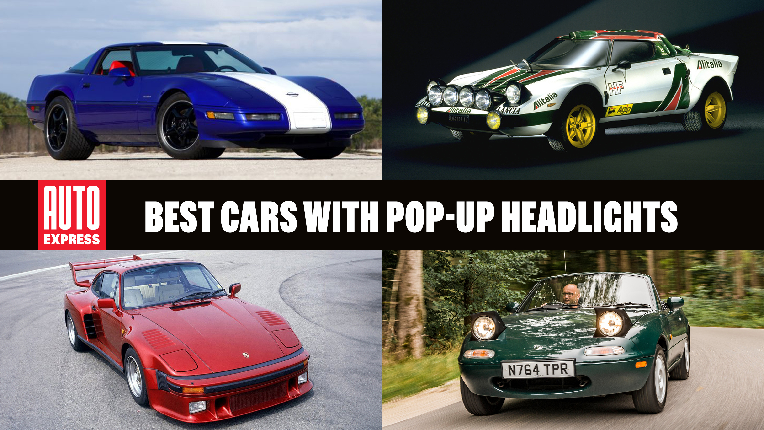 Best cars with pop-up headlights - header image 