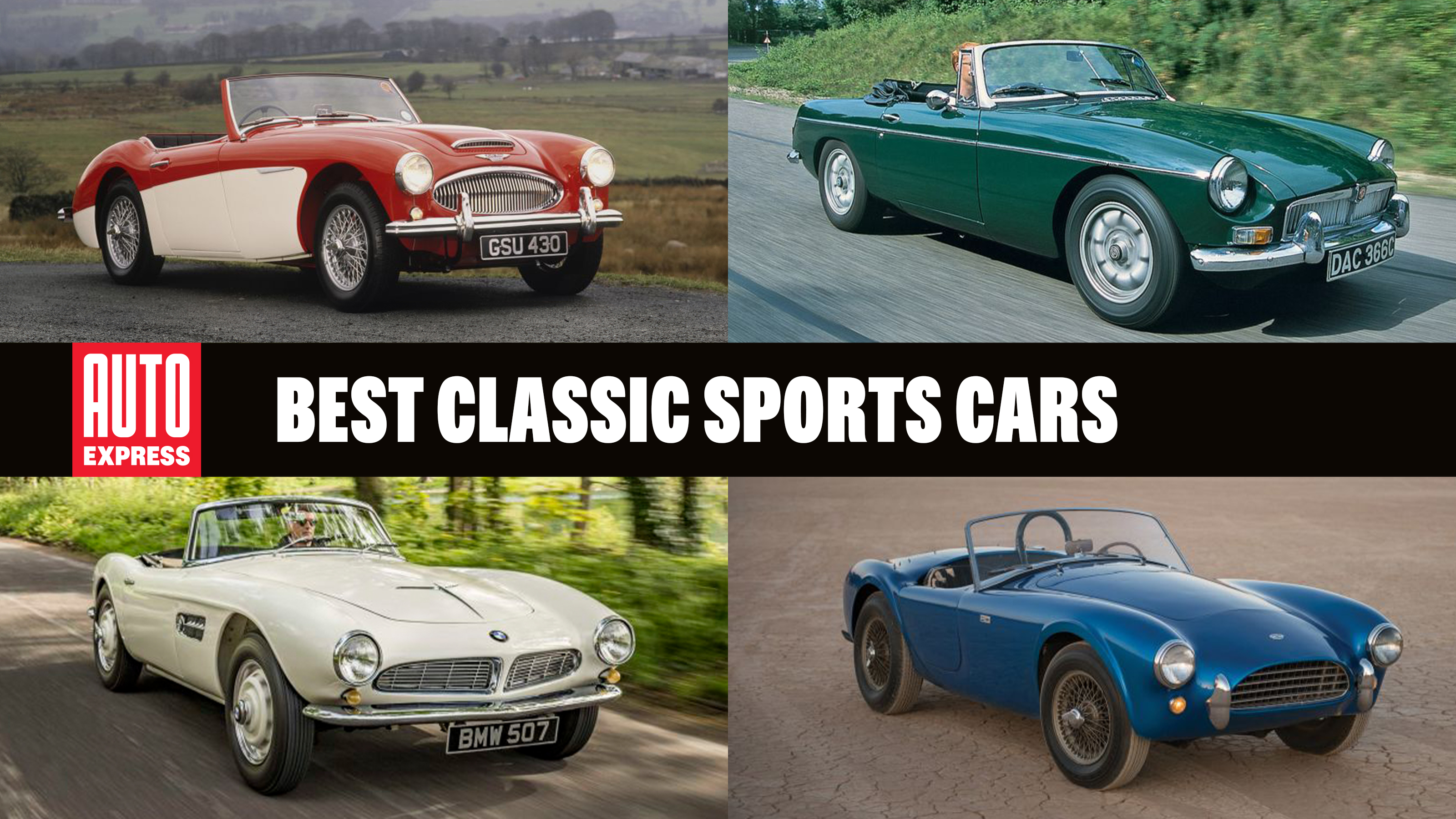 Best classic sports cars - header image 