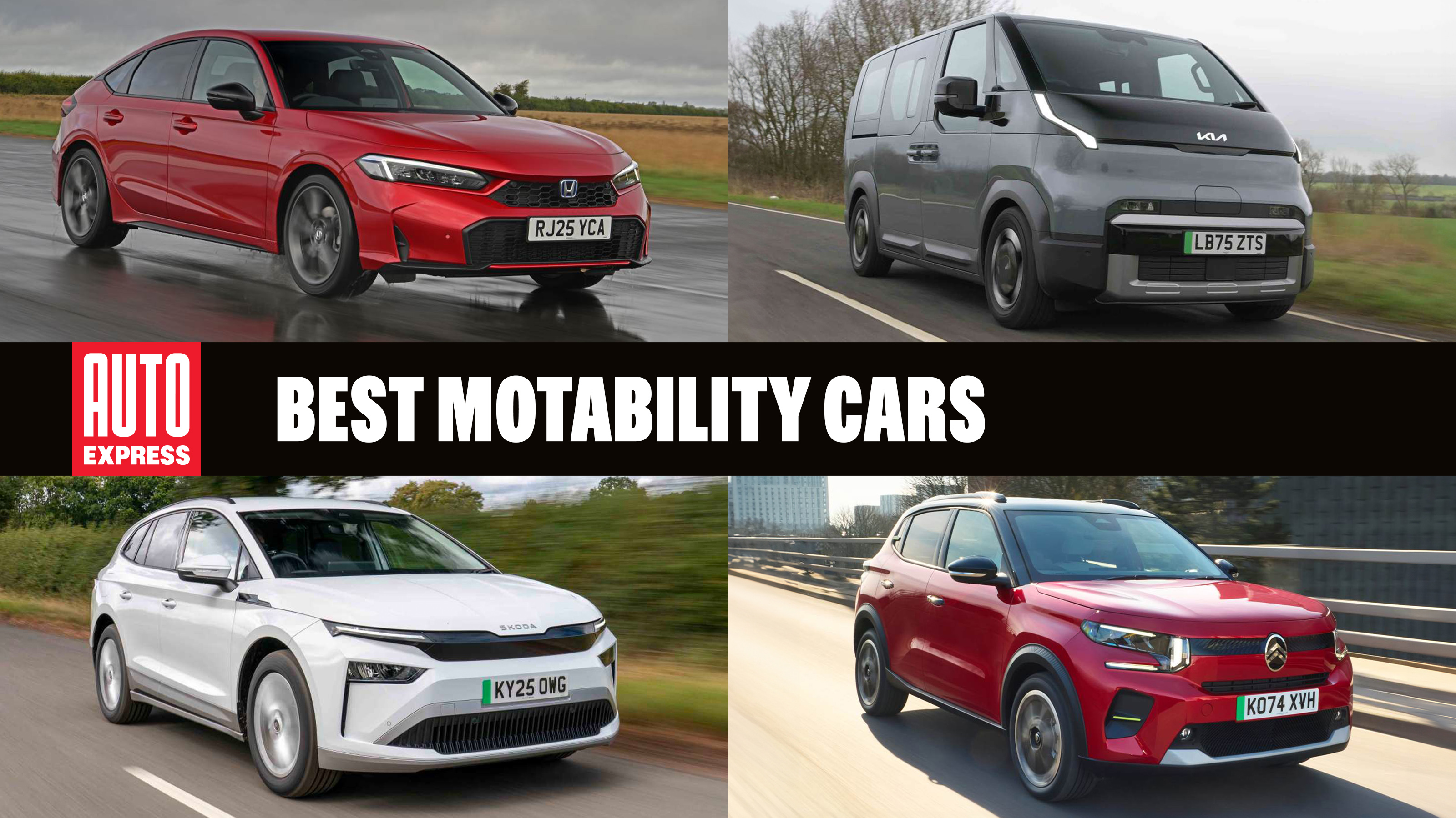Best motability cars - September 2026 header image