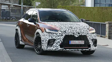 Hot Lexus RX - front cornering