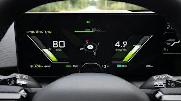 Kia EV3 GT - driver's display