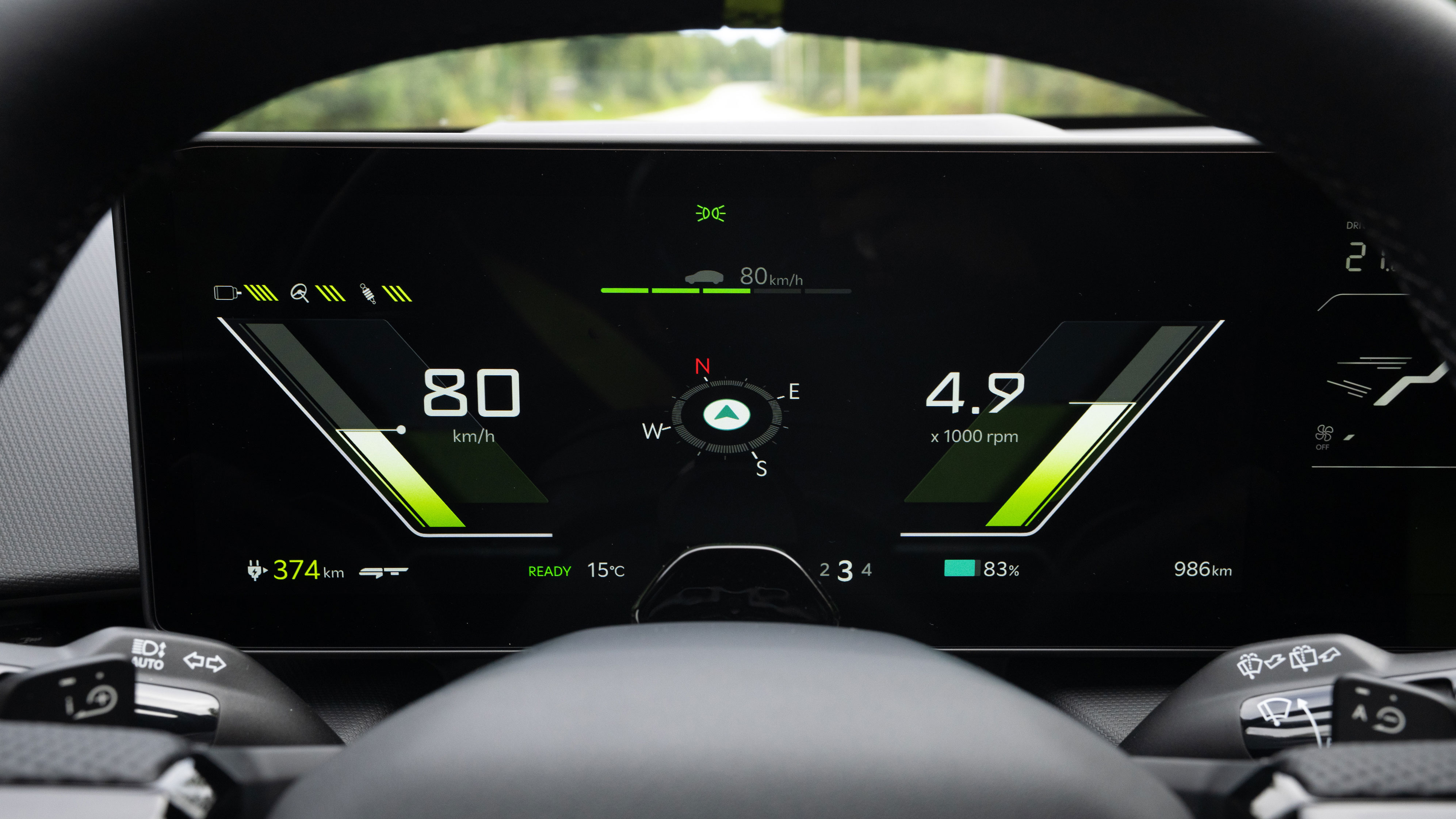 Kia EV4 GT - dials