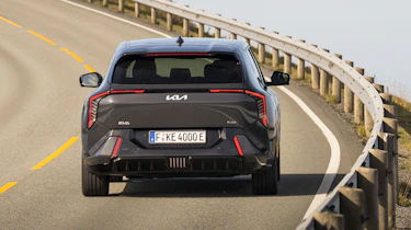 Kia EV4 GT - rear cornering