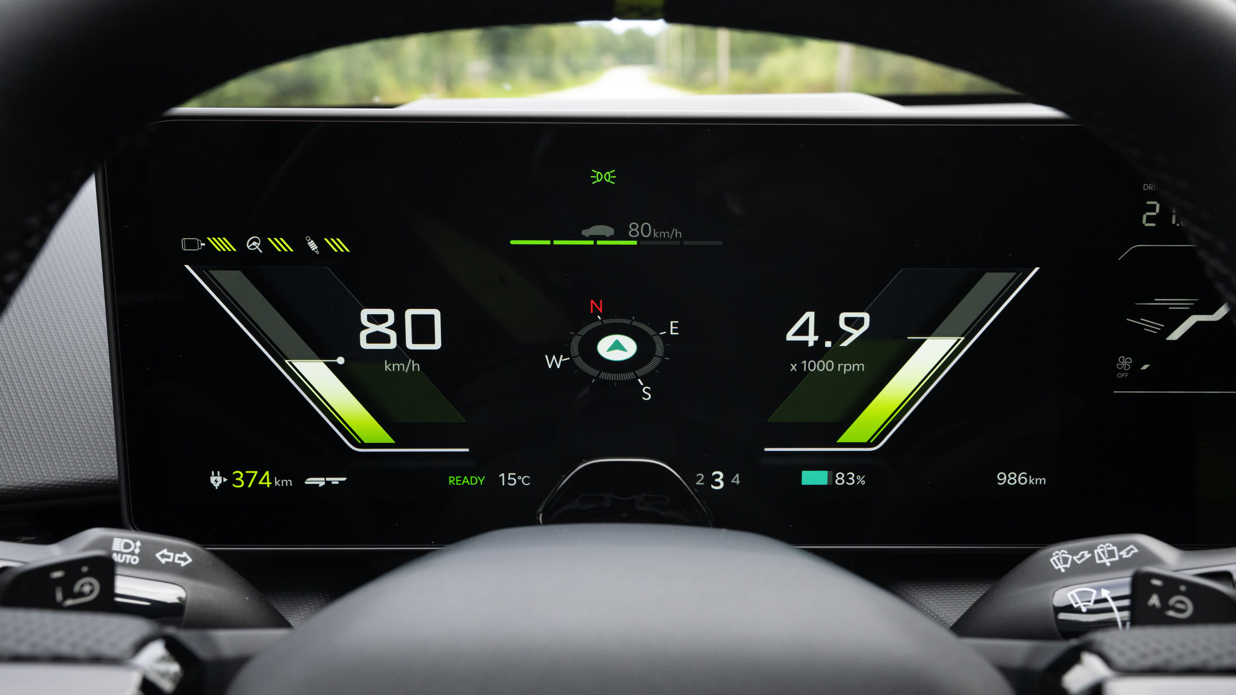 Kia EV5 GT - dials