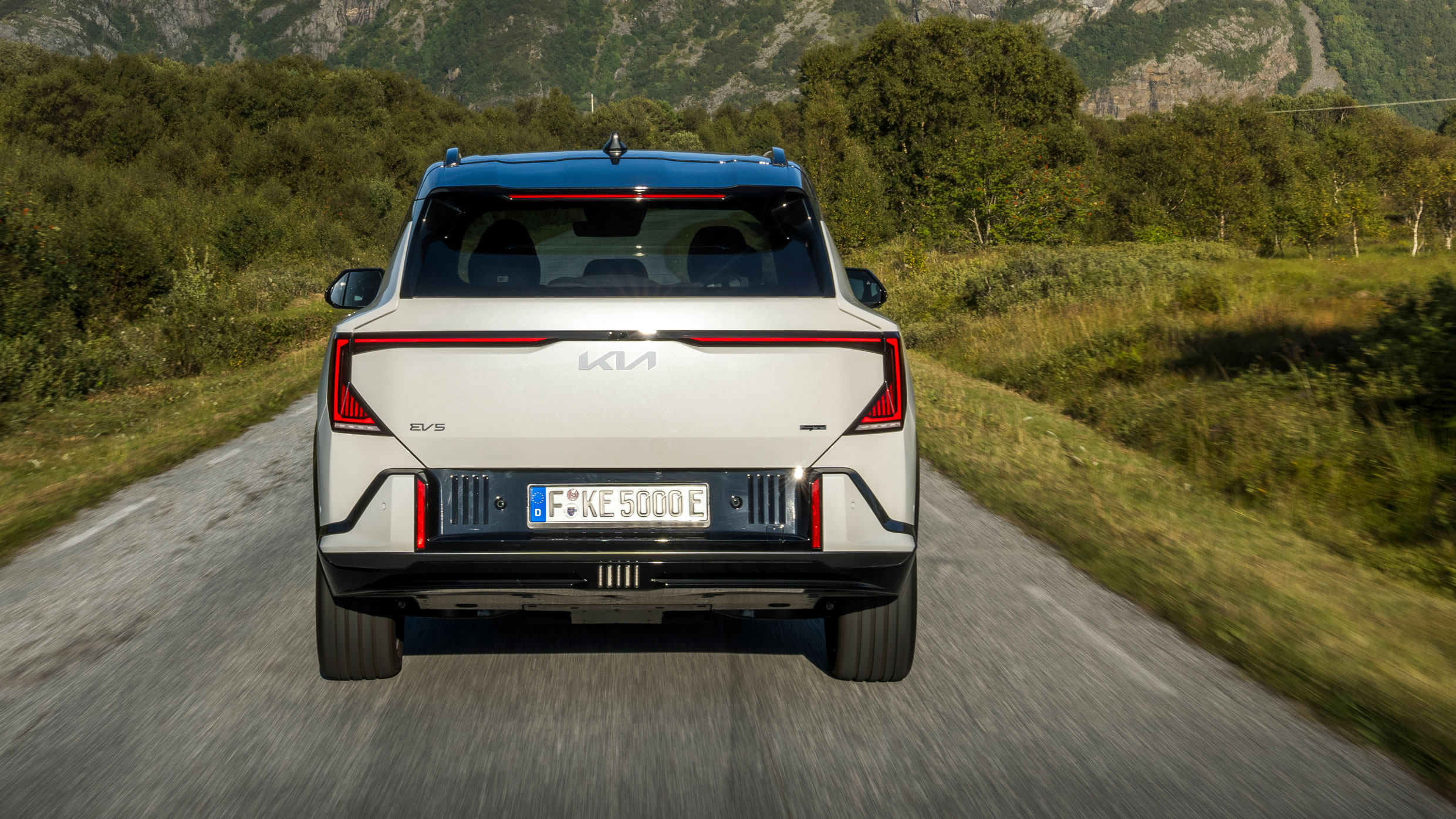 Kia EV5 GT - full rear