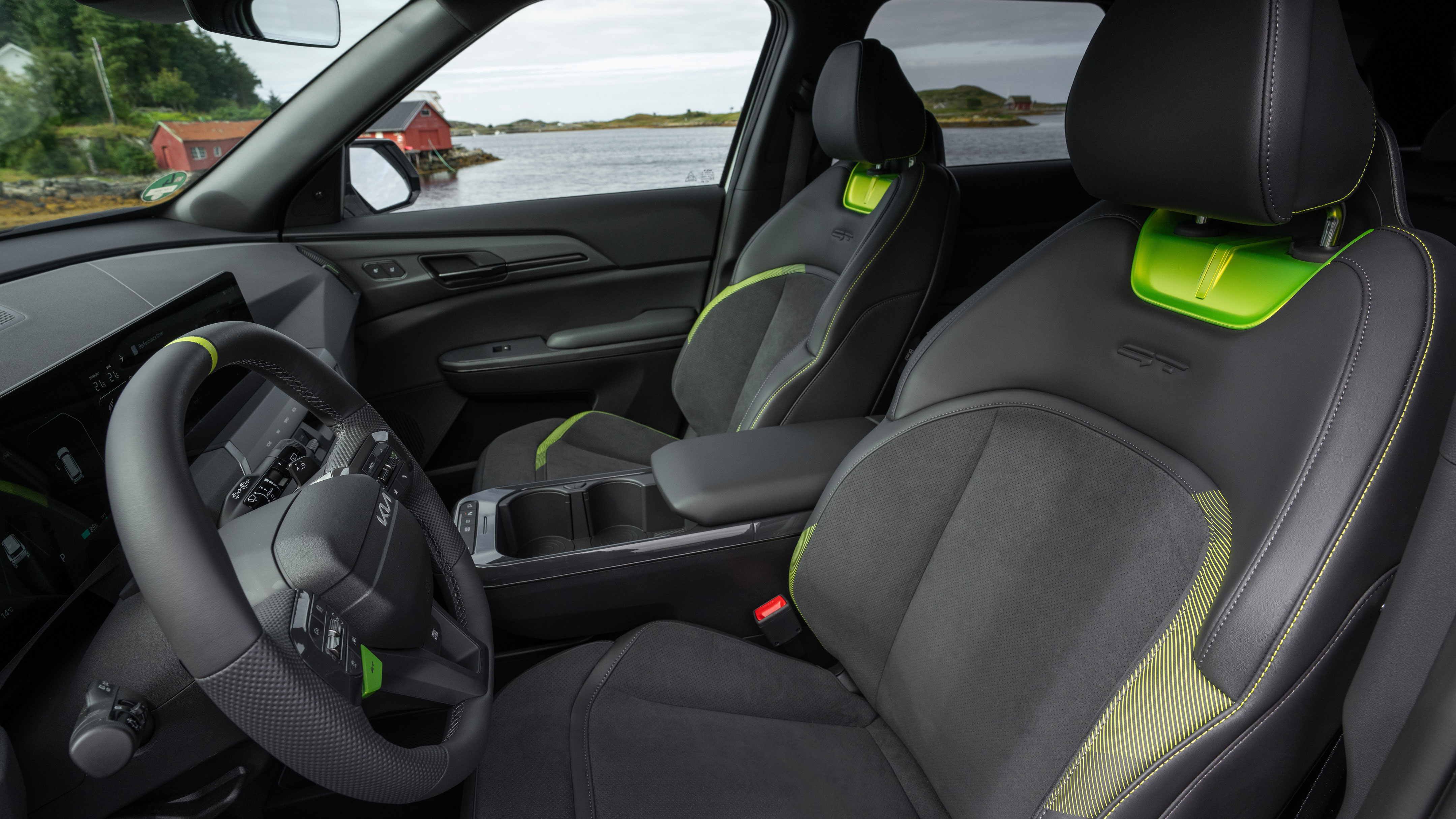 Kia EV5 GT - front seats