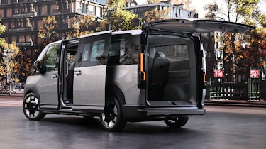 Kia PV5 Passenger - rear doors open