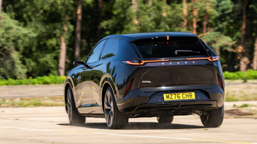 Mazda CX-6e - rear cornering