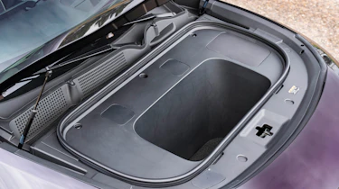Mazda CX-6e - under-bonnet storage