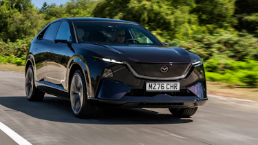 Mazda CX-6e - front tracking