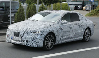 Mercedes E-Class Electric - front 3/4