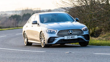 Mercedes E-Class - front cornering