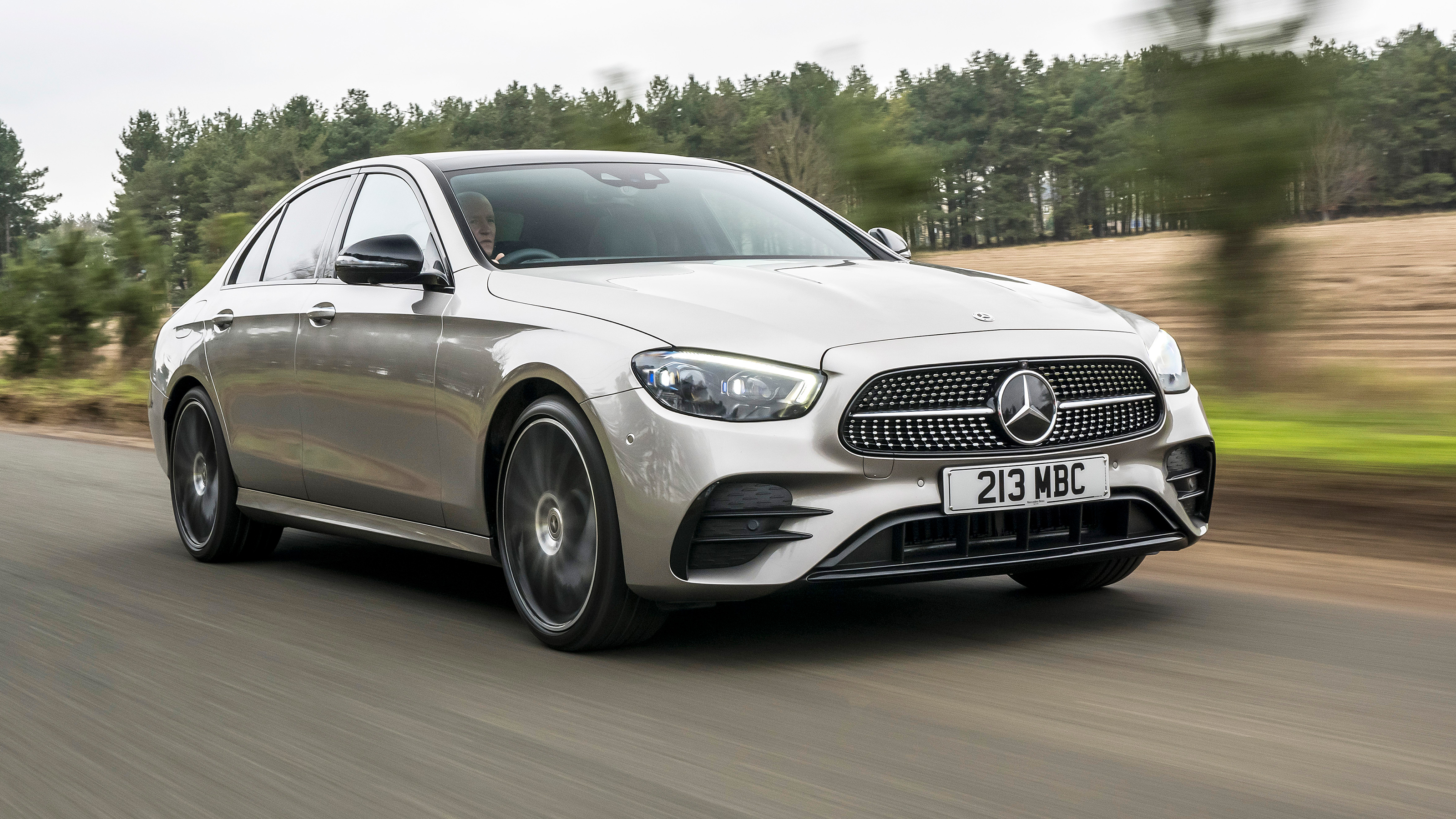 Mercedes E-Class - front tracking