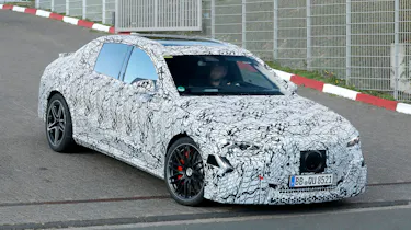 Mercedes-AMG E-Class spy shot - front cornering