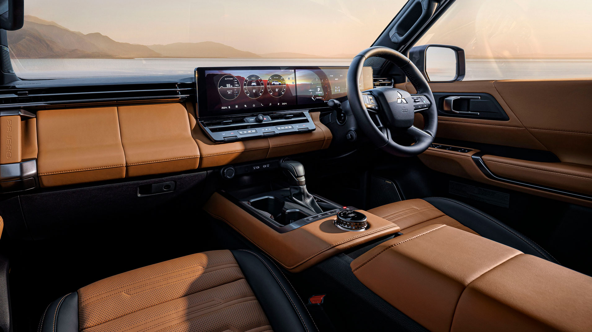 Mitsubishi Shogun - dash
