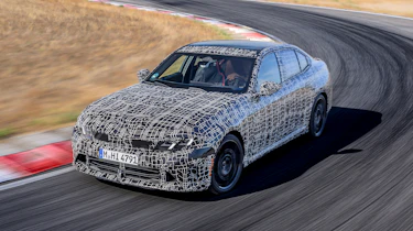 New BMW 3 Series petrol - front cornering