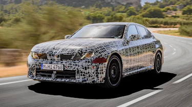 New BMW 3 Series petrol - high-speed front 3/4