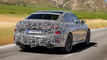 New BMW 3 Series petrol - rear 3/4